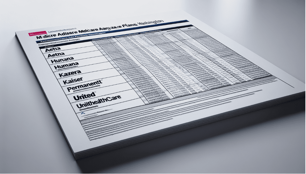 Aetna Medicare Advantage Plans Washington 2025 Compare