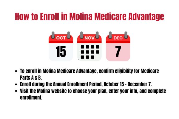 How to Enroll in Molina Medicare Advantage