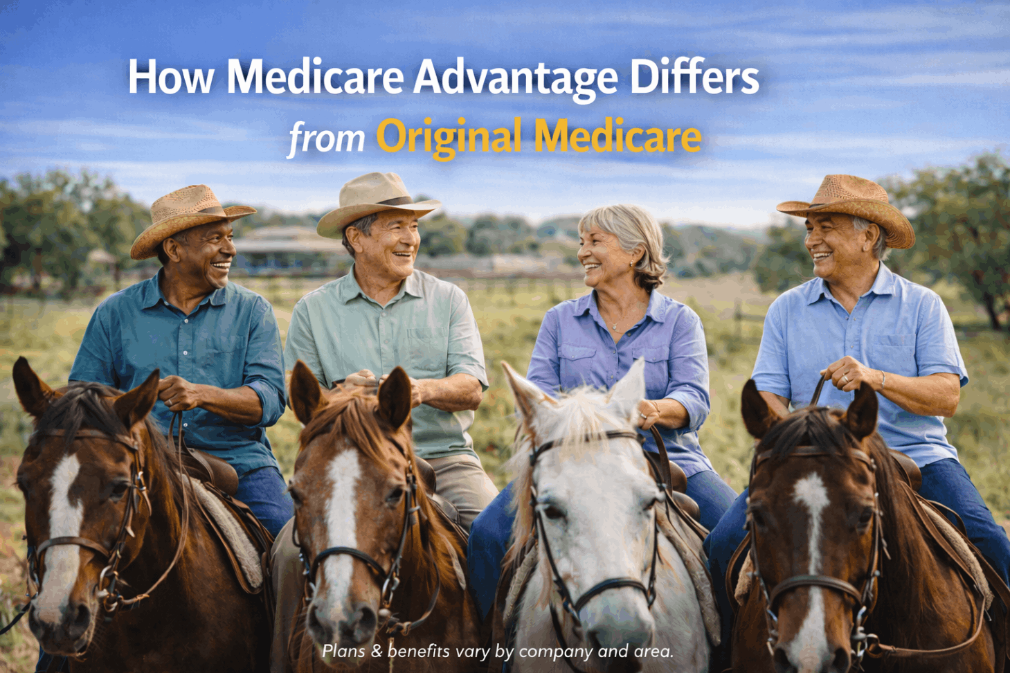 Medicare advantage vs original Medicare; what's the difference