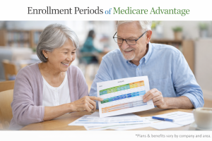 Enrollment periods for Medicare Advantage