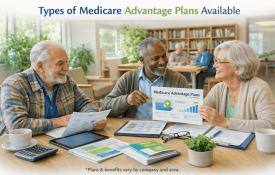 Types of Medicare Advantage Plans Available